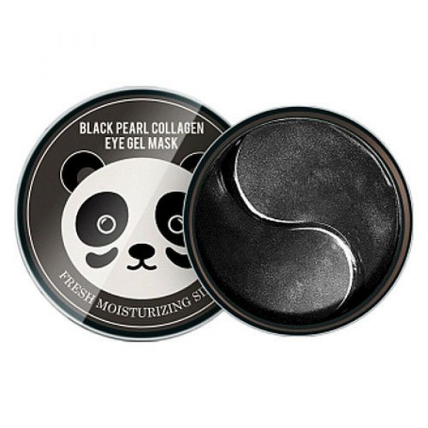 Hydrogel patches with black pearl extract Black Pearl Collagen Eye Gel Mask